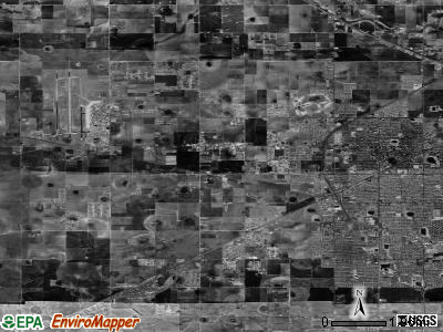 Zip code 79407 satellite photo by USGS