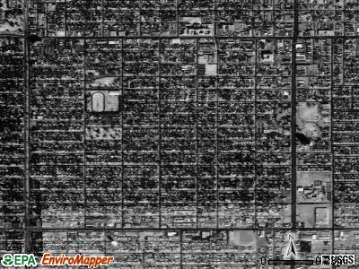 Zip code 79411 satellite photo by USGS