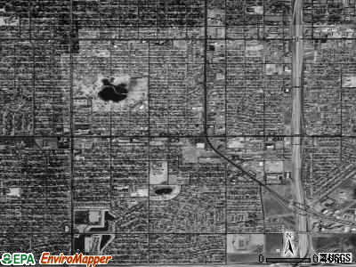 Zip code 79412 satellite photo by USGS
