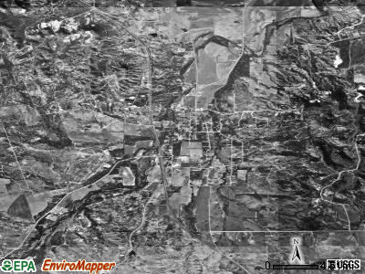 Zip code 79521 satellite photo by USGS