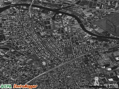 Zip code 11222 satellite photo by USGS