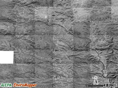 Zip code 79744 satellite photo by USGS