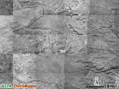 Zip code 79752 satellite photo by USGS