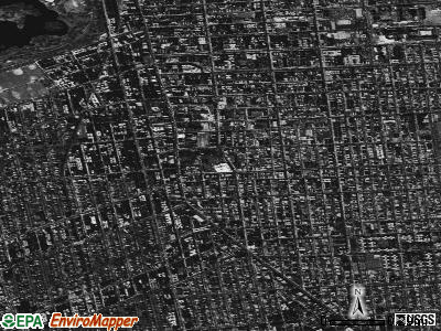 Zip code 11226 satellite photo by USGS