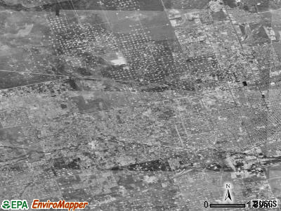 Zip code 79764 satellite photo by USGS