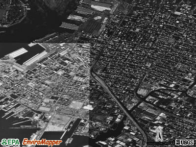 Zip code 11231 satellite photo by USGS
