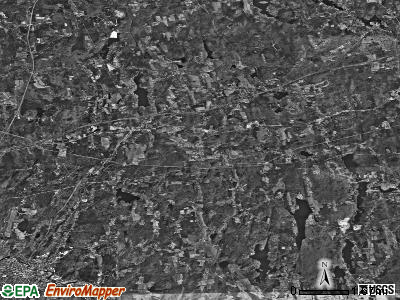 Zip code 01507 satellite photo by USGS