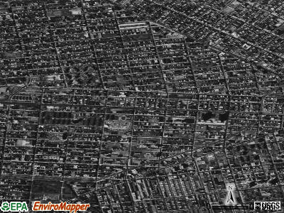 Zip code 11233 satellite photo by USGS