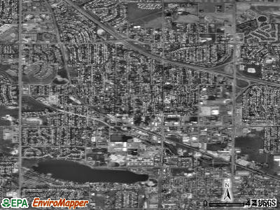 Zip code 80101 satellite photo by USGS