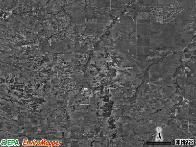 Zip code 80107 satellite photo by USGS