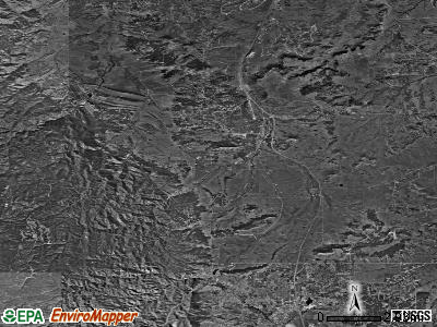 Zip code 80118 satellite photo by USGS