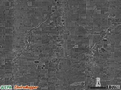 Zip code 80136 satellite photo by USGS