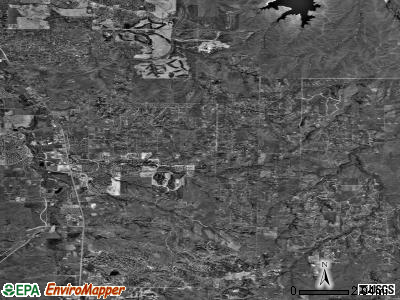 Zip code 80138 satellite photo by USGS