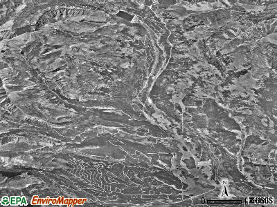 Zip code 80420 satellite photo by USGS