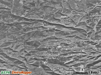 Zip code 80427 satellite photo by USGS