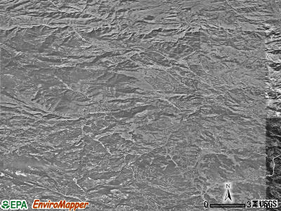 Zip code 80439 satellite photo by USGS