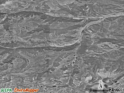 Zip code 80444 satellite photo by USGS