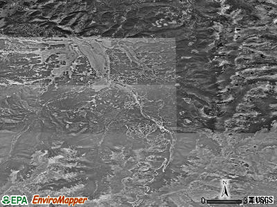 Zip code 80482 satellite photo by USGS