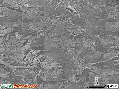 Zip code 80498 satellite photo by USGS