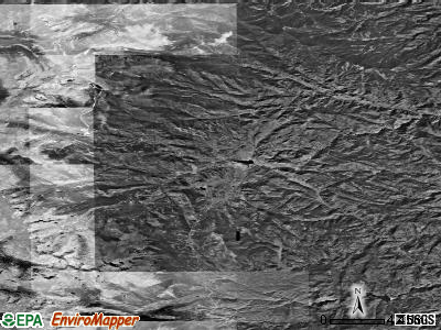 Zip code 80517 satellite photo by USGS