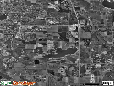 Zip code 80528 satellite photo by USGS
