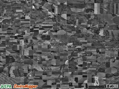 Zip code 80534 satellite photo by USGS