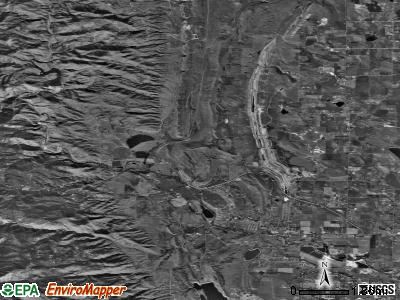 Zip code 80535 satellite photo by USGS