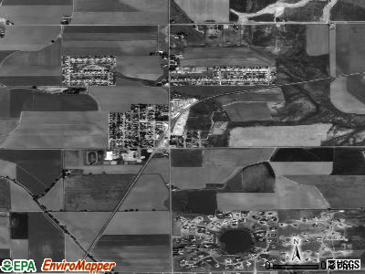 Zip code 80542 satellite photo by USGS