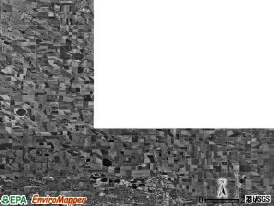 Zip code 80615 satellite photo by USGS