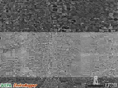 Zip code 80621 satellite photo by USGS