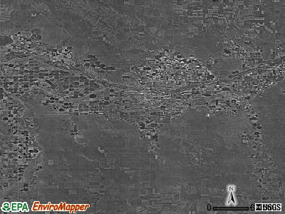 Zip code 80701 satellite photo by USGS