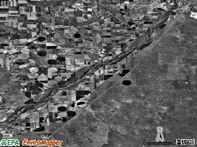 Zip code 80722 satellite photo by USGS