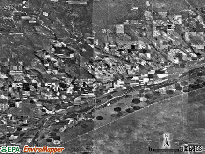 Zip code 80736 satellite photo by USGS