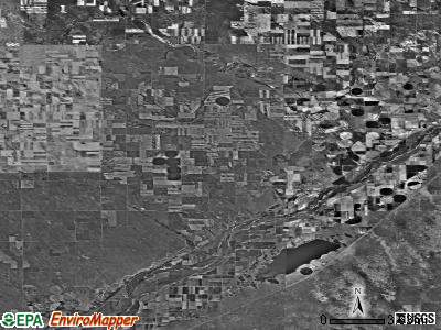 Zip code 80741 satellite photo by USGS