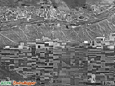 Zip code 80744 satellite photo by USGS