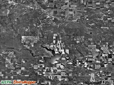 Zip code 80745 satellite photo by USGS