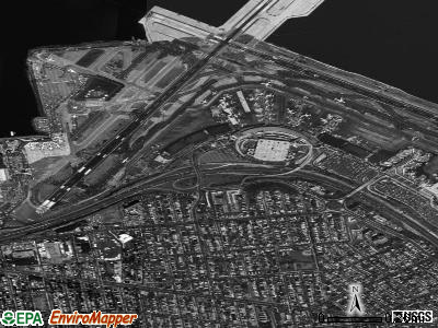 Zip code 11371 satellite photo by USGS