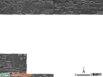 Zip code 80810 satellite photo by USGS