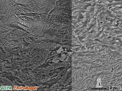 Zip code 80813 satellite photo by USGS