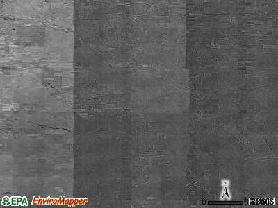 Zip code 80821 satellite photo by USGS