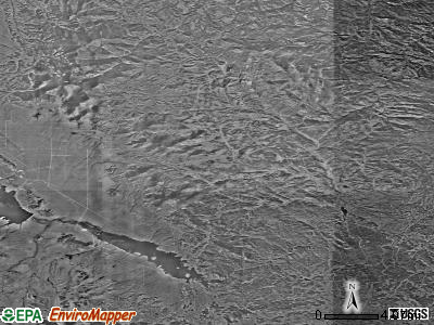 Zip code 80827 satellite photo by USGS