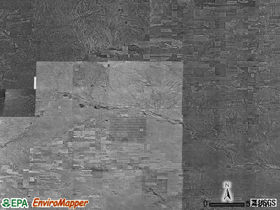 Zip code 80828 satellite photo by USGS
