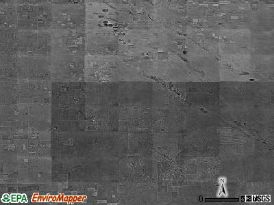 Zip code 80833 satellite photo by USGS