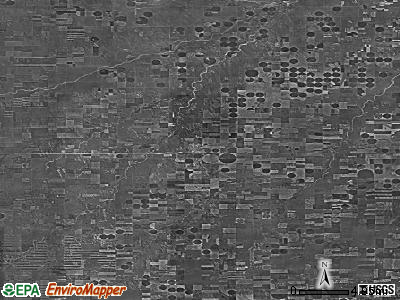 Zip code 80836 satellite photo by USGS