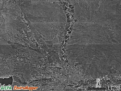 Zip code 81008 satellite photo by USGS