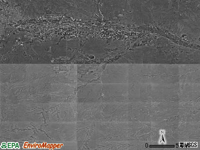 Zip code 81022 satellite photo by USGS