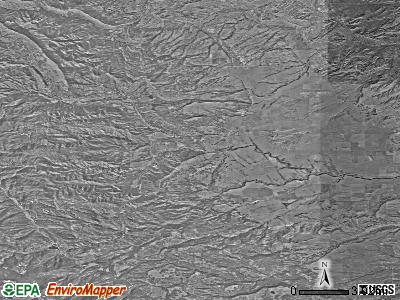 Zip code 81023 satellite photo by USGS