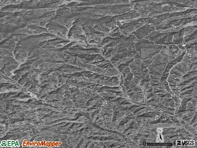 Zip code 81024 satellite photo by USGS
