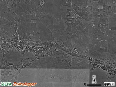 Zip code 81025 satellite photo by USGS