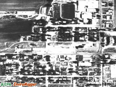 Zip code 81030 satellite photo by USGS